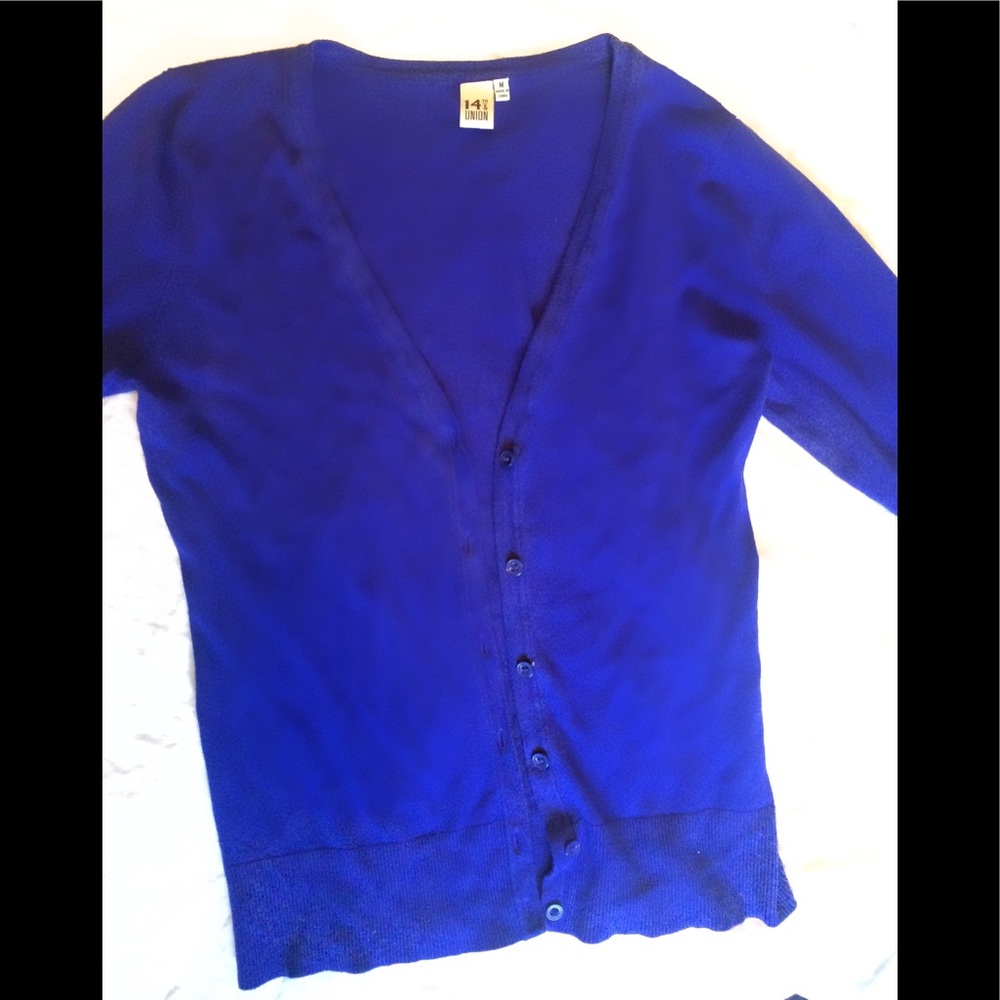 14th & Union - Lapis Lazuli Cardigan